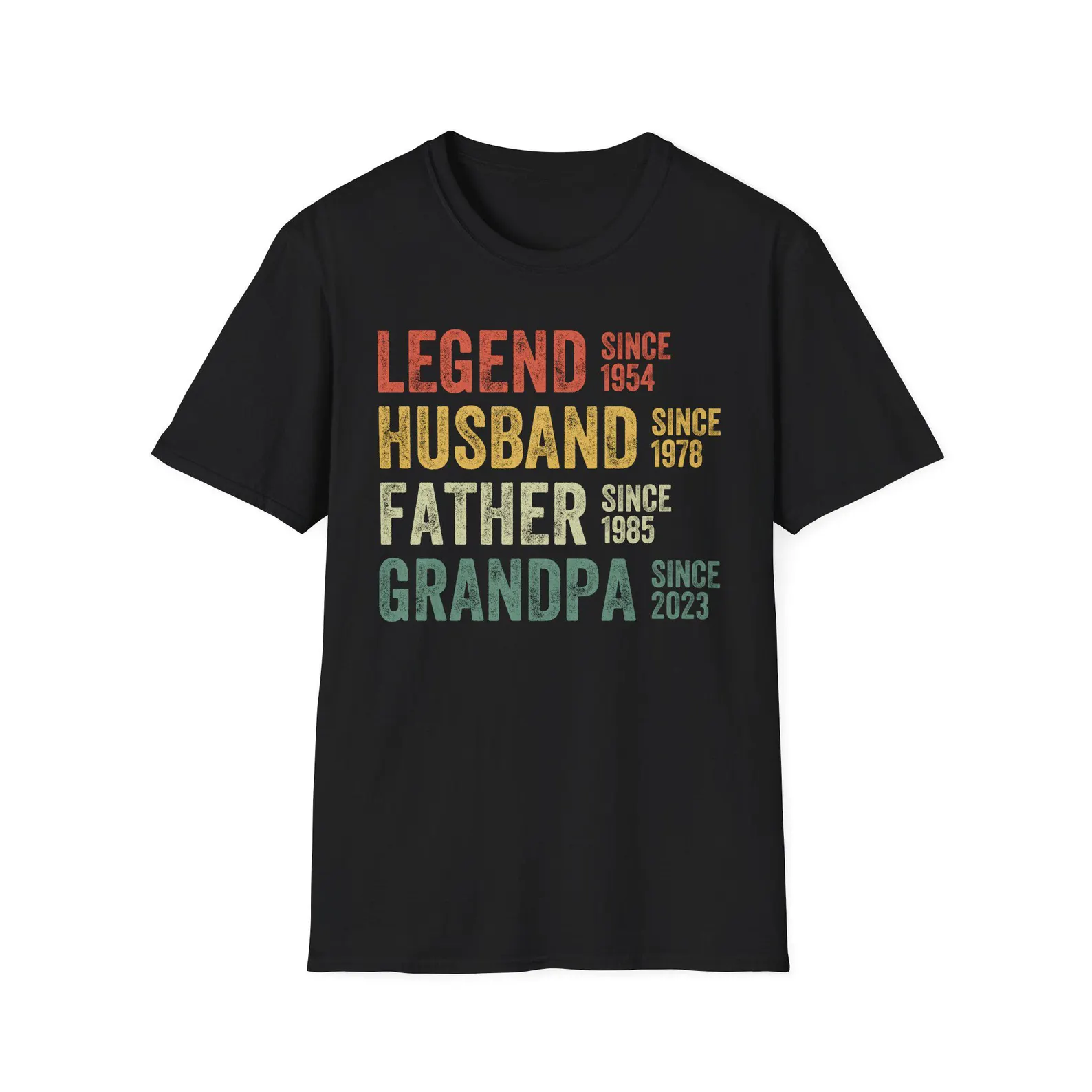Legend Husband Father Grandpa T-Shirt