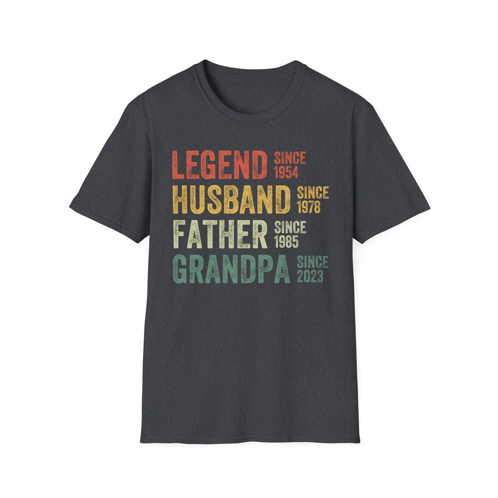 Legend Husband Father Grandpa T-Shirt