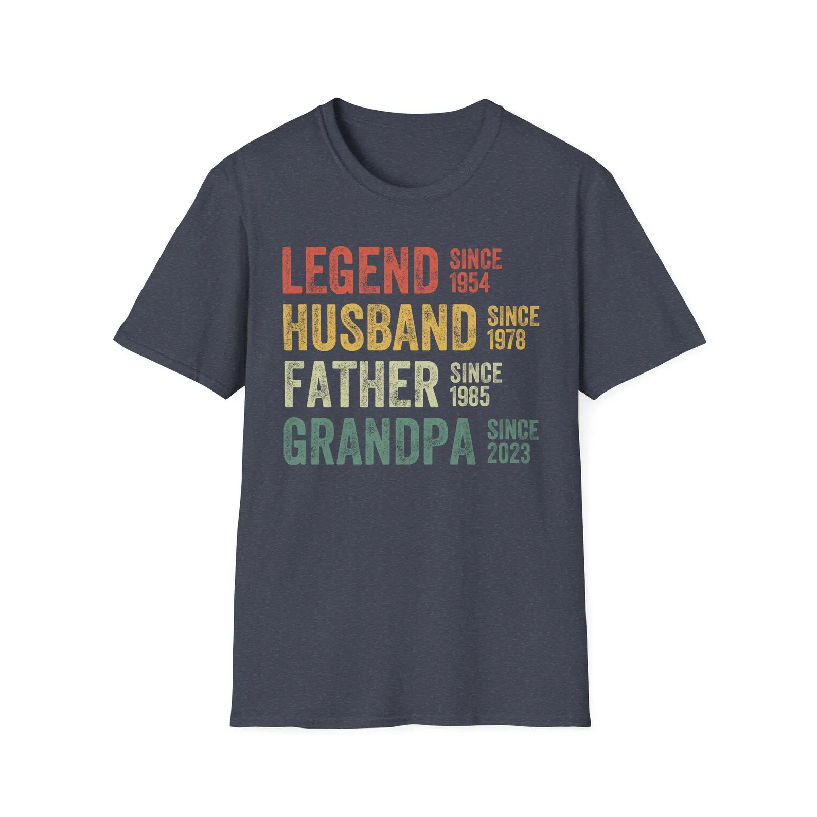 Legend Husband Father Grandpa T-Shirt