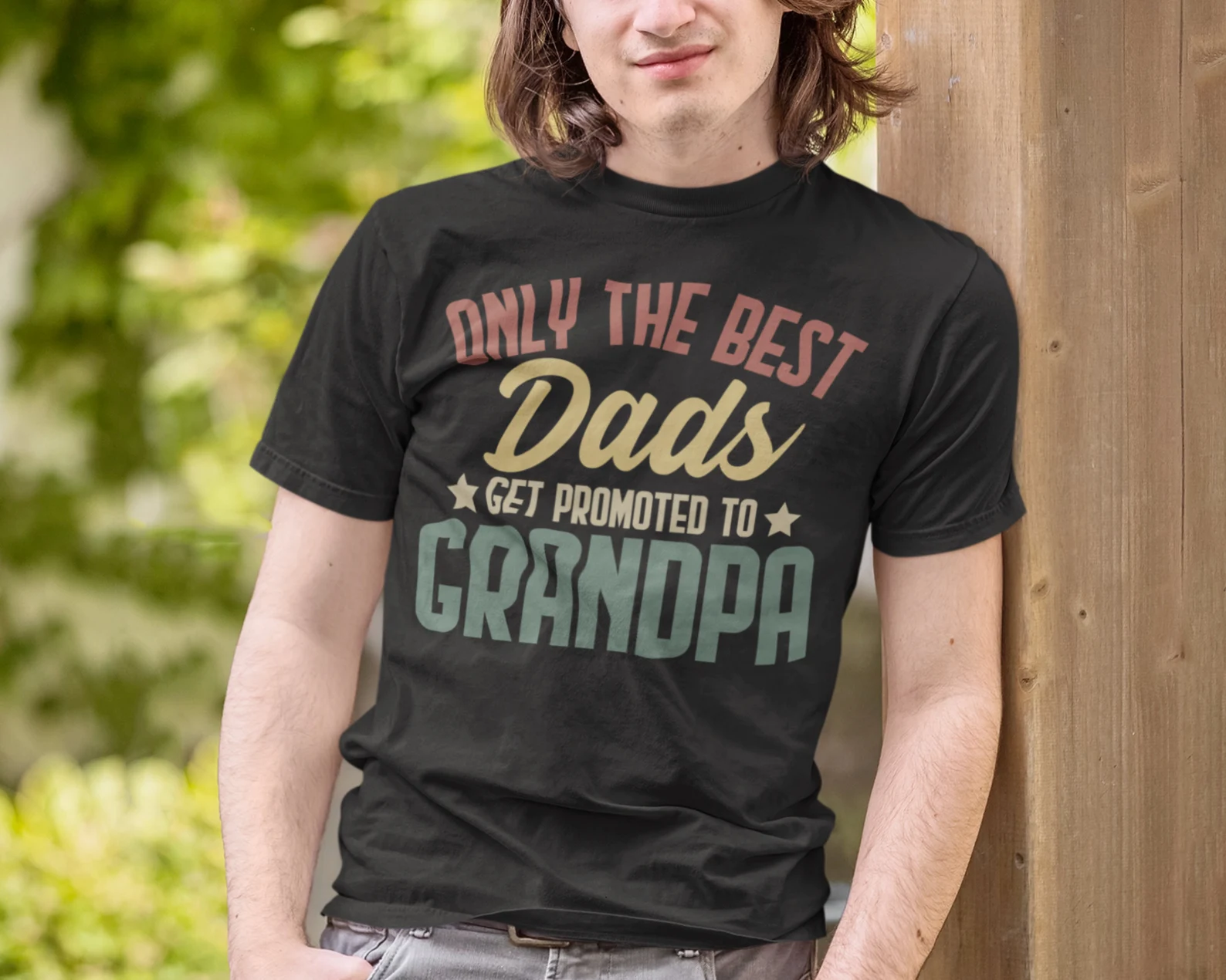 Promoted to Grandpa T-Shirt