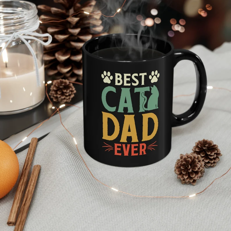 Cat Dad Mug