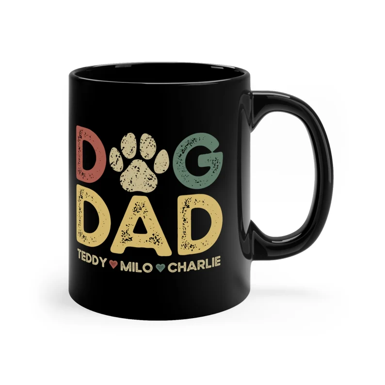 Personalized Dog Dad Mug