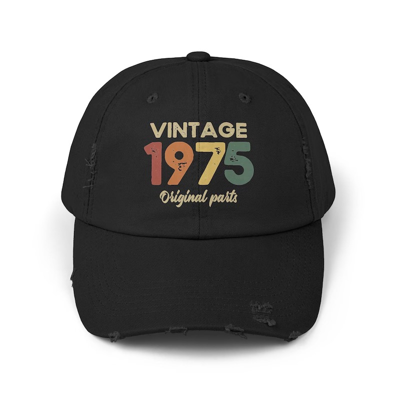 Vintage 1975 Distressed Cap
