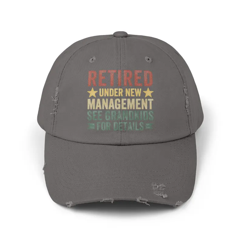 Retired Under New Management Distressed Cap