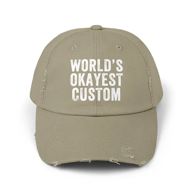 World's Okayest Custom Cap