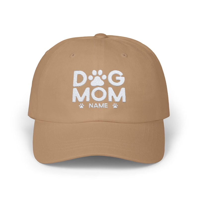 Personalized Dog Mom Hat