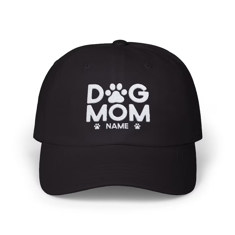 Personalized Dog Mom Hat