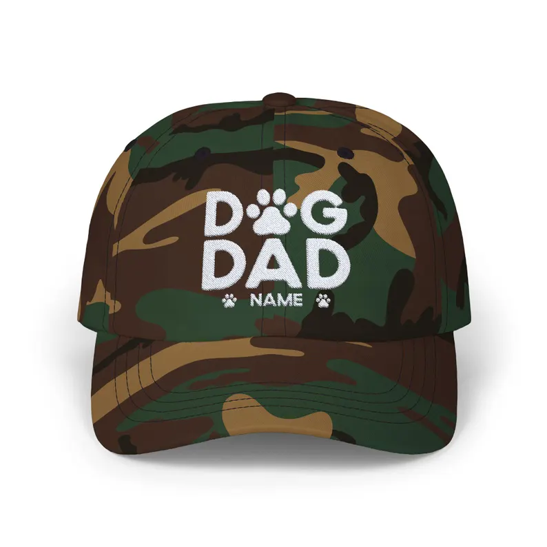 Personalized Dog Dad Hat