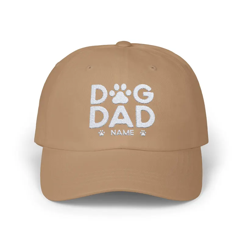 Personalized Dog Dad Hat