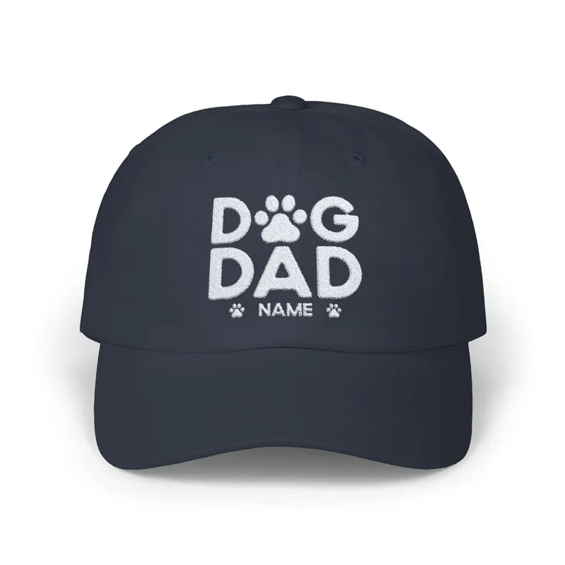 Personalized Dog Dad Hat
