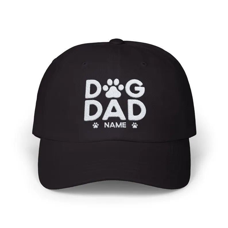 Personalized Dog Dad Hat