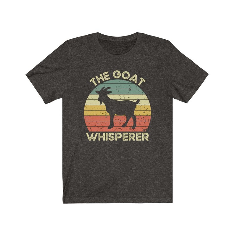 Goat Shirt, Funny Gift for Goat Lover, Goat Mom Shirt, Retro Vintage Goat, The Goat Whisperer