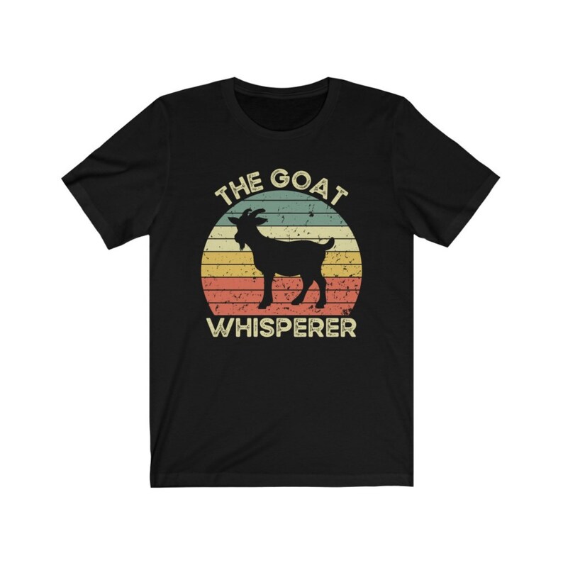 Goat Shirt, Funny Gift for Goat Lover, Goat Mom Shirt, Retro Vintage Goat, The Goat Whisperer