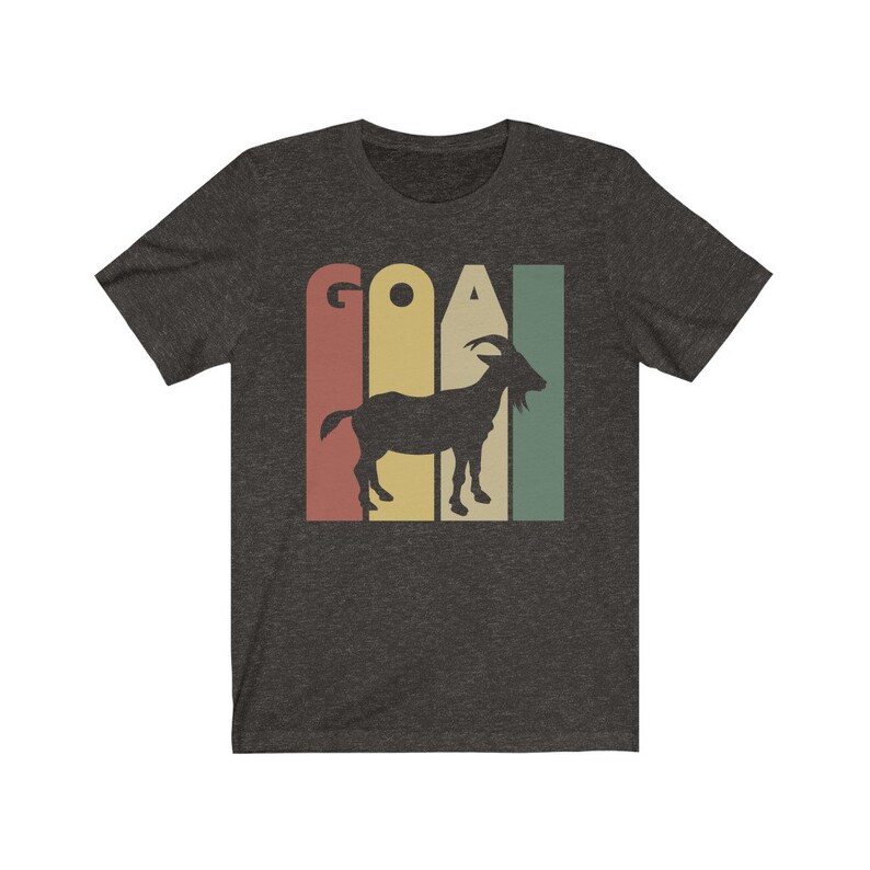 Goat Shirt, Retro Vintage Goat Shirt, Gift for Goat Lover, Goat Mom, Crazy Goat Lady
