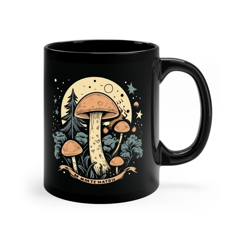 Mushroom Mug, Mushroom Coffee Mug, Mushroom Cup, Mushroom Gift, Mushroom Lovers Gift