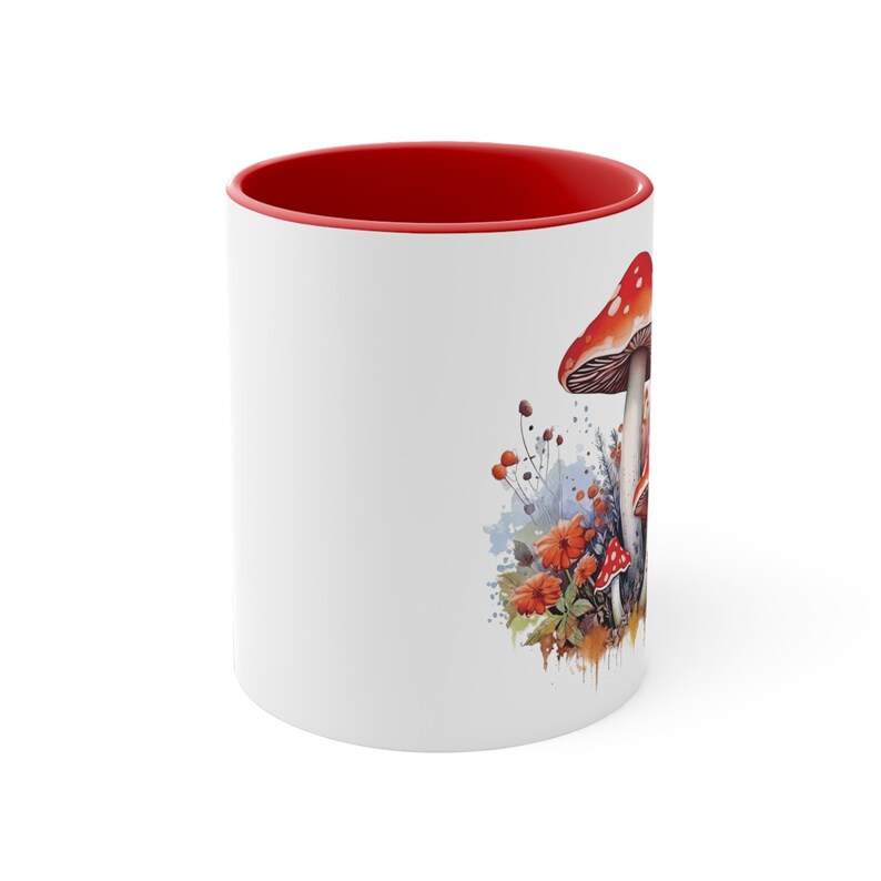 Reg Mushroom Mug, Mushroom Coffee Mug, Mushroom Cup, Mushroom Gift, Mushroom Lovers Gift