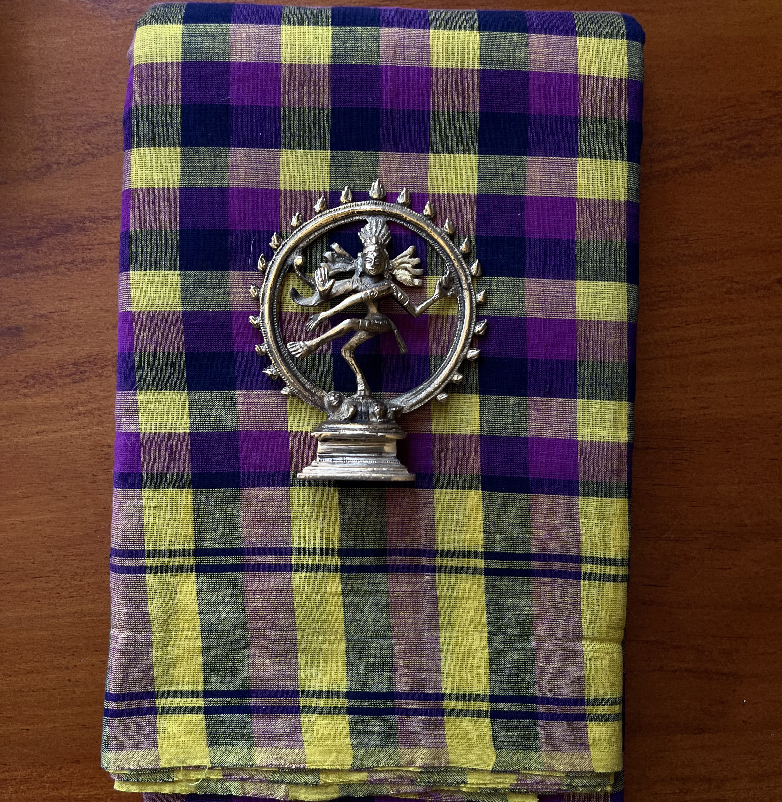 Bharatanatyam Practice Saree - Multicolour