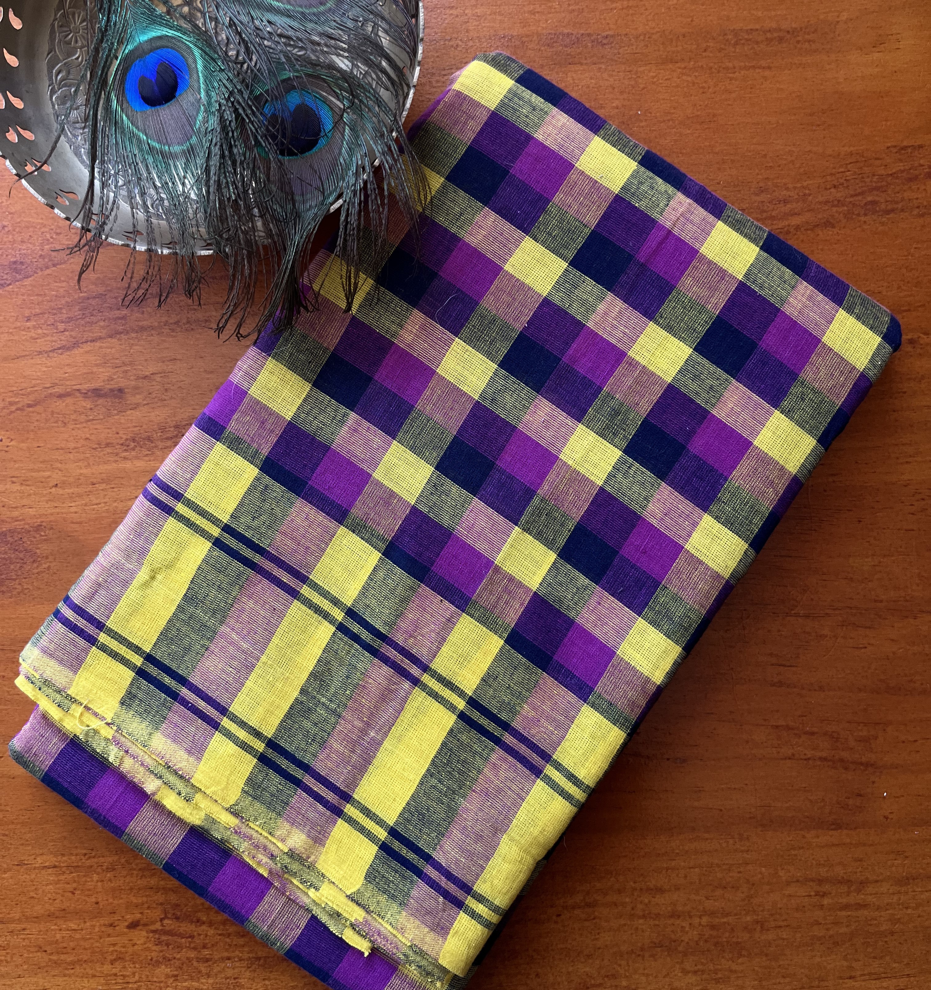 Bharatanatyam Practice Saree - Multicolour