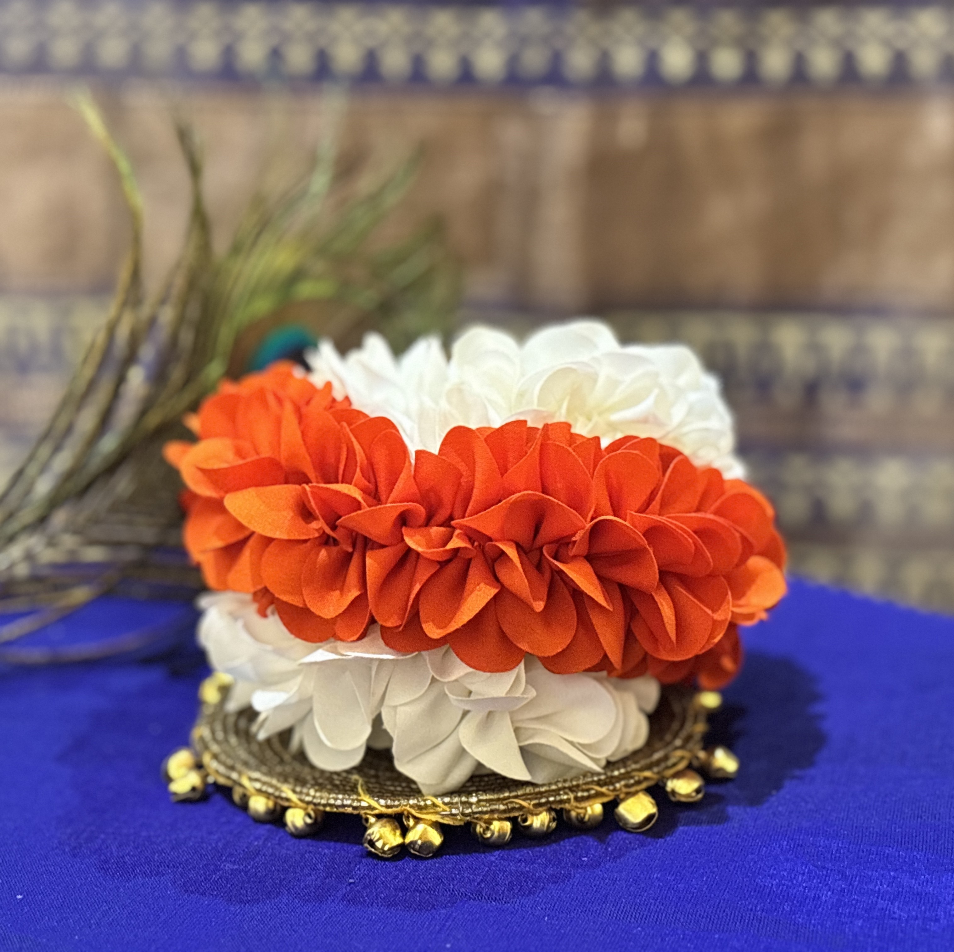 Orange and White Flowers