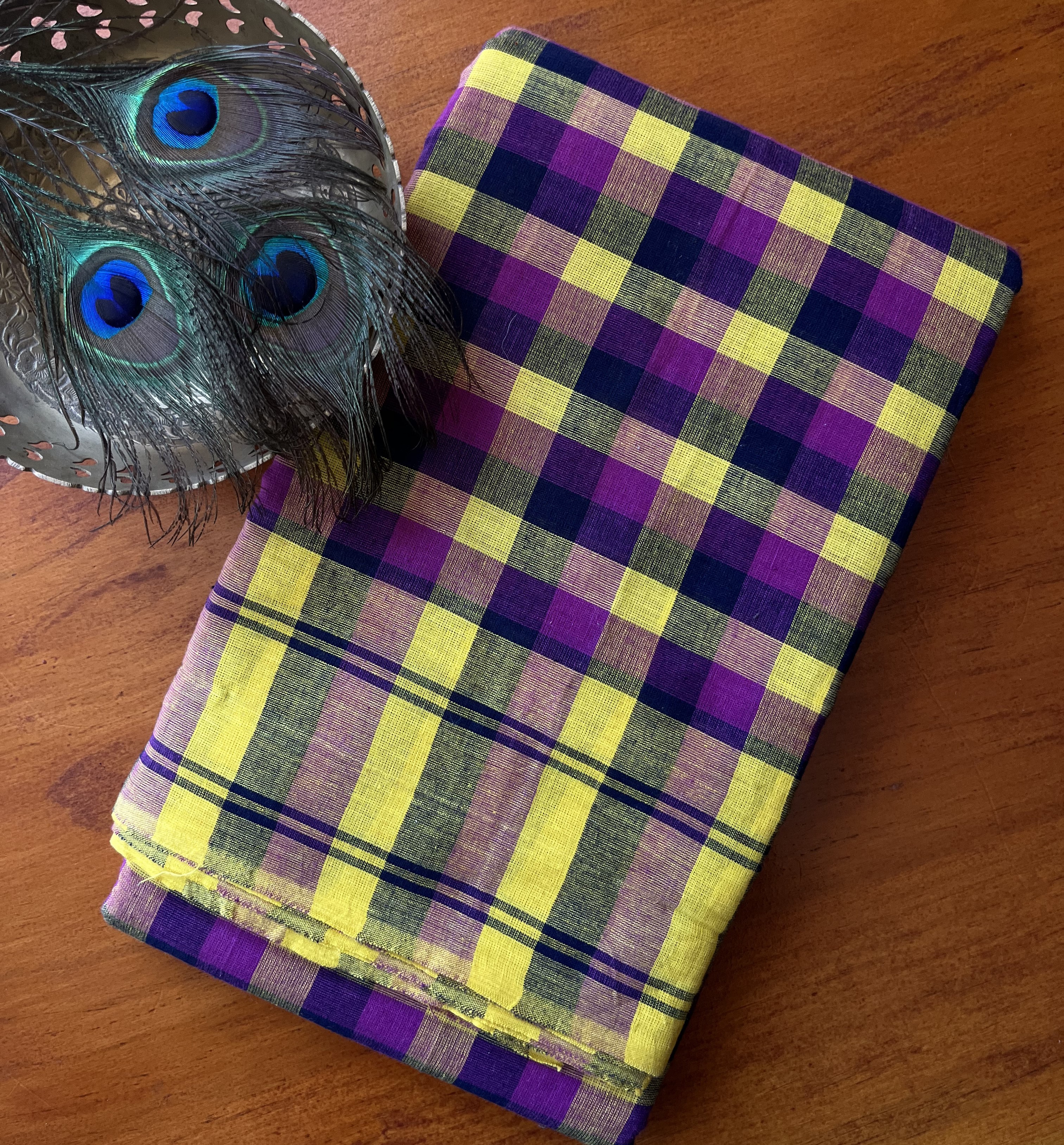 Bharatanatyam Practice Saree - Multicolour