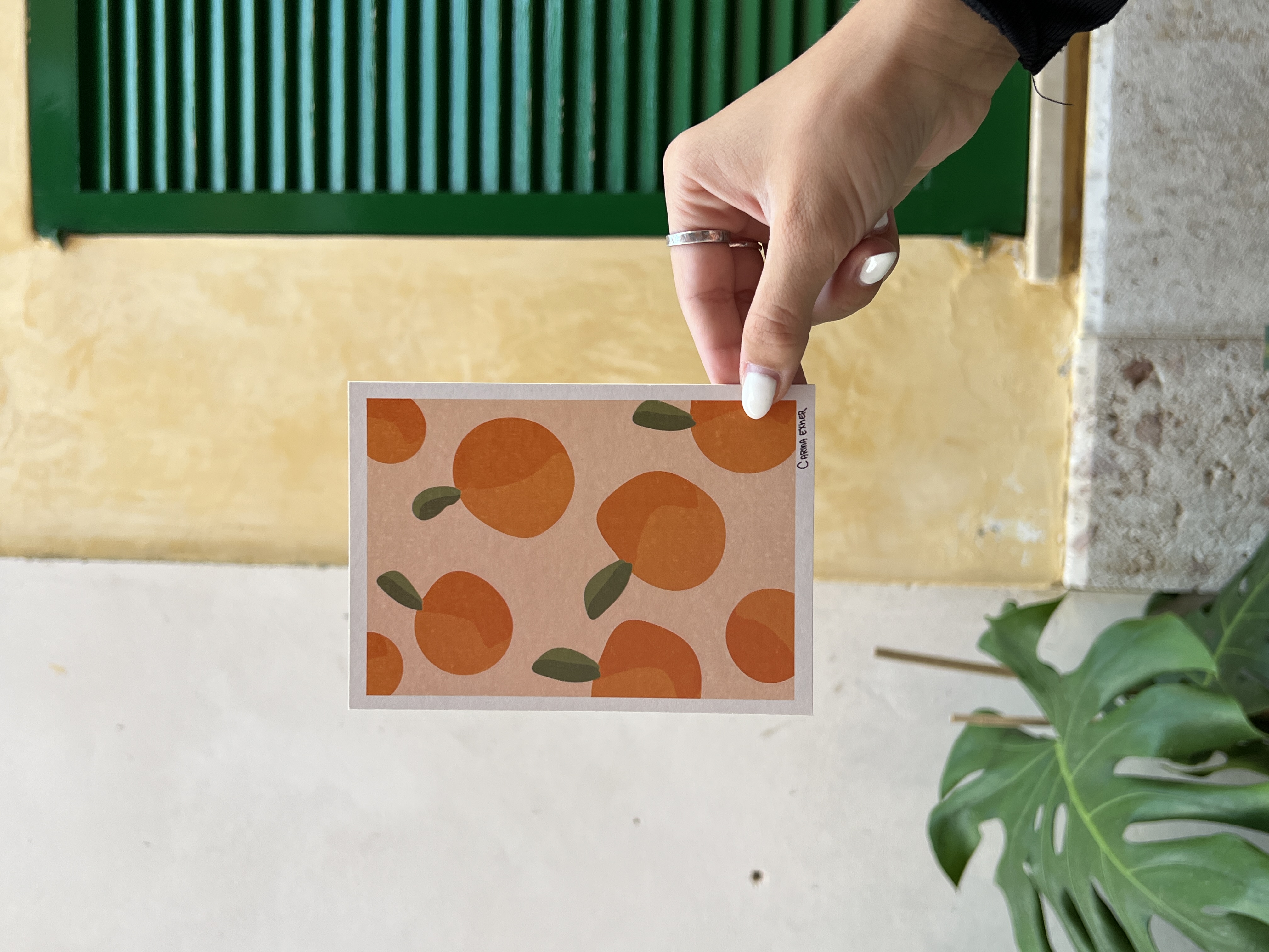 Orange Fruit Art Print