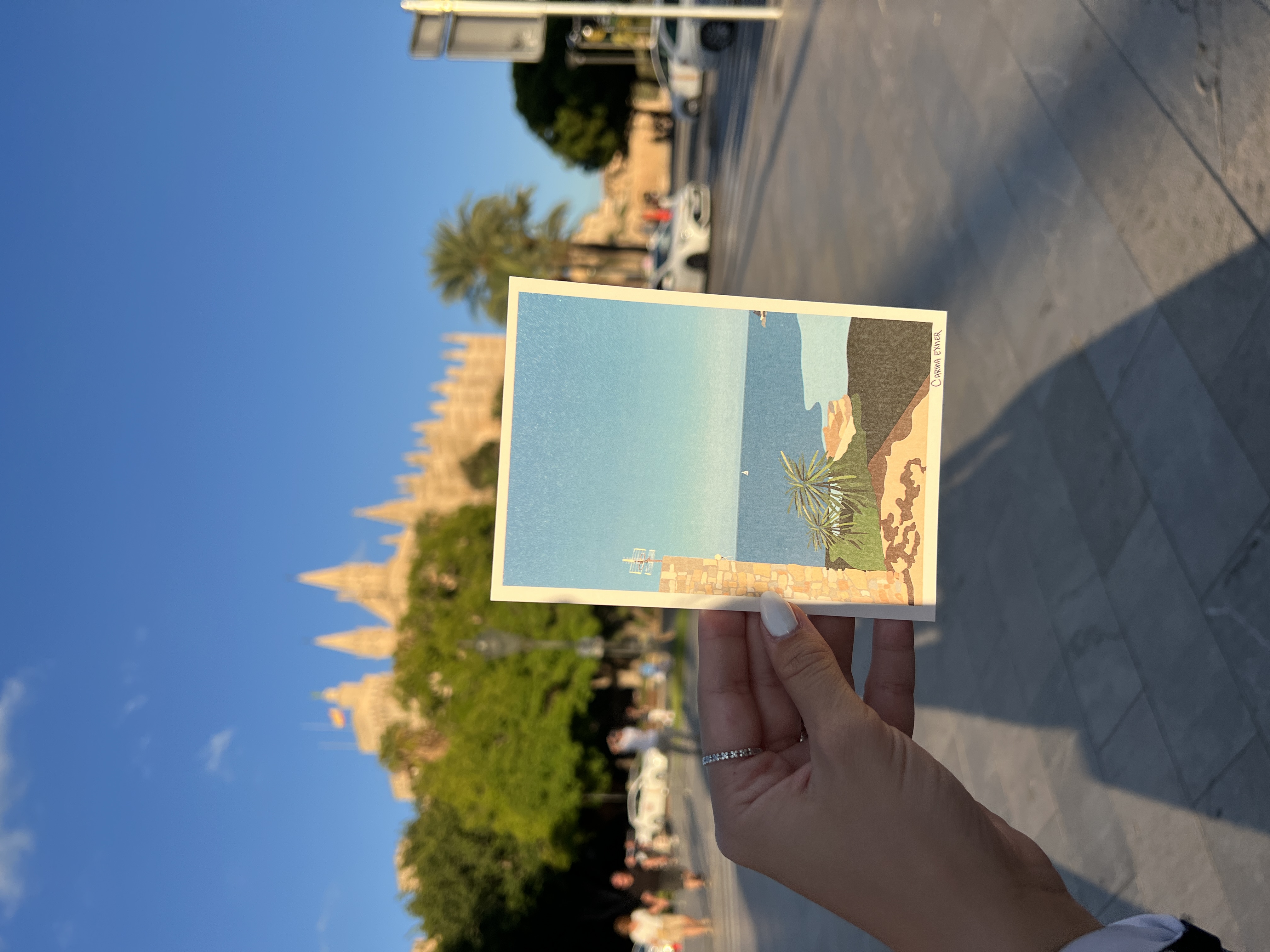 Set of 4 Scenic Postcards Mallorca 