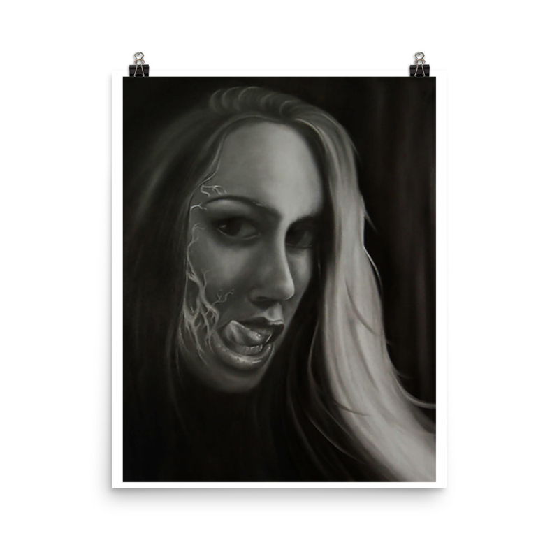 Ashley&#39;s Seduction: A Tempting Tale of Desire Print