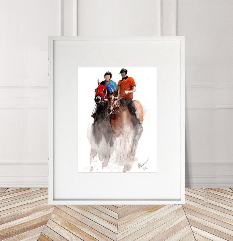 Back From the Track Racing Print. Racing Poster. Gifts For Him. Hand Painted Art. birthday gift