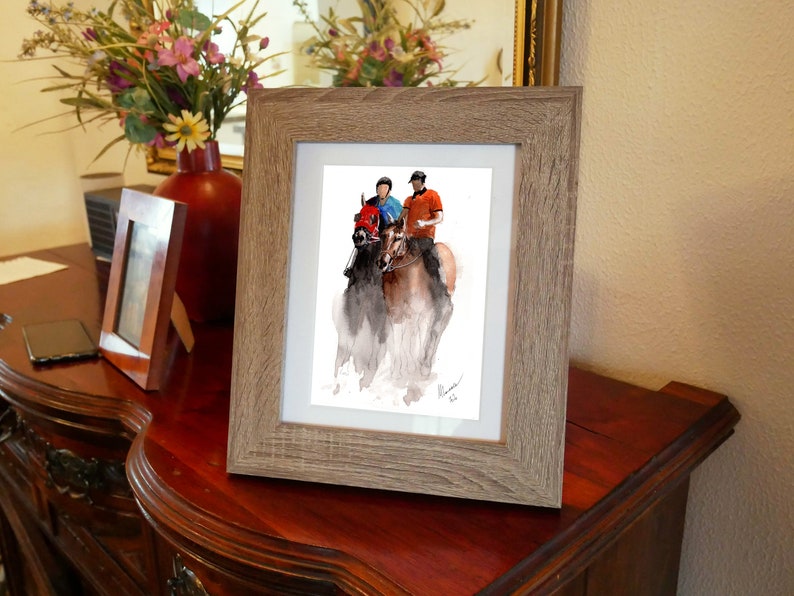 Back From the Track Racing Print. Racing Poster. Gifts For Him. Hand Painted Art. birthday gift