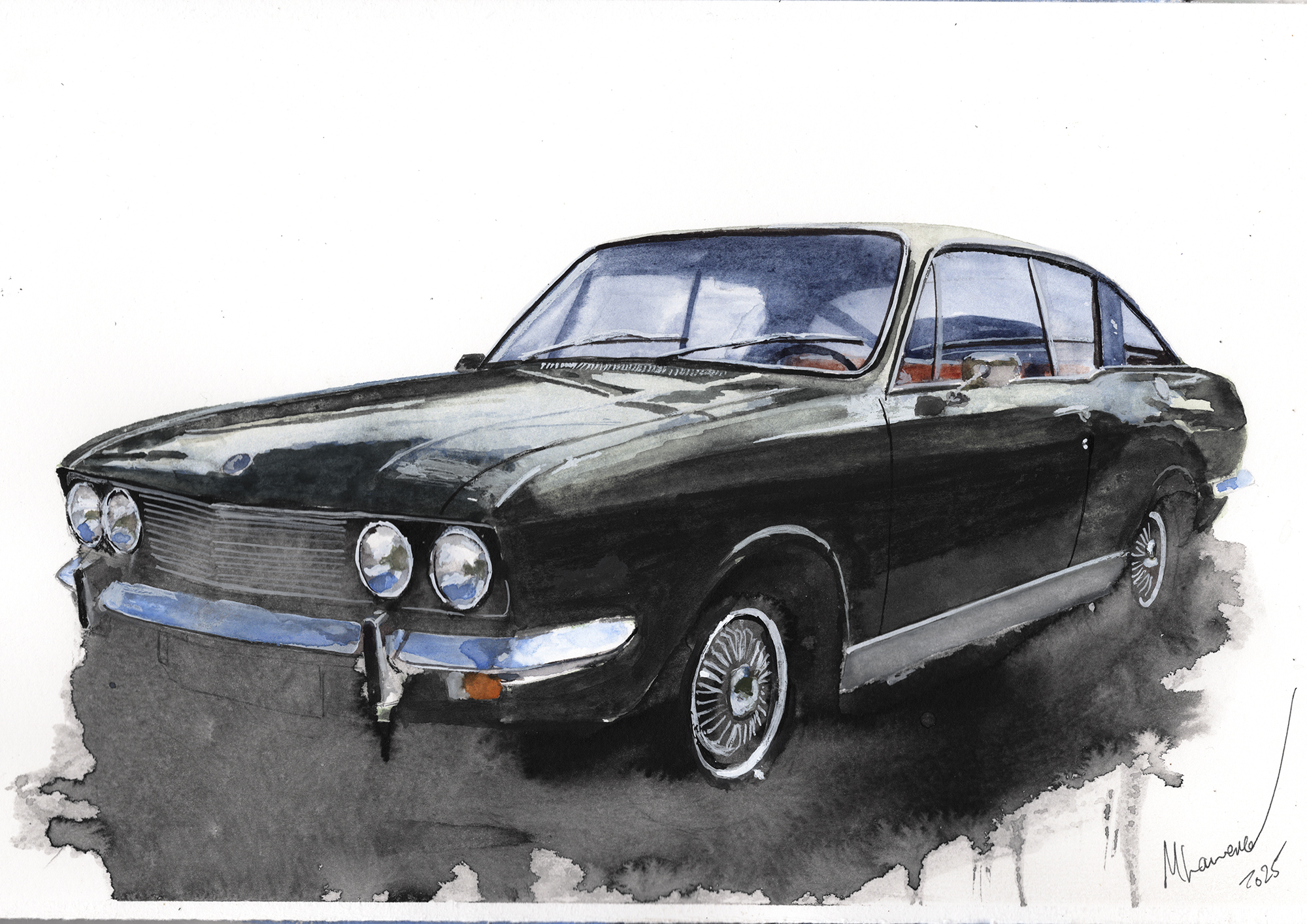 Sunbeam Rapier Print. Rapier Poster Poster. Gifts For Him. Hand Painted Art. birthday gift