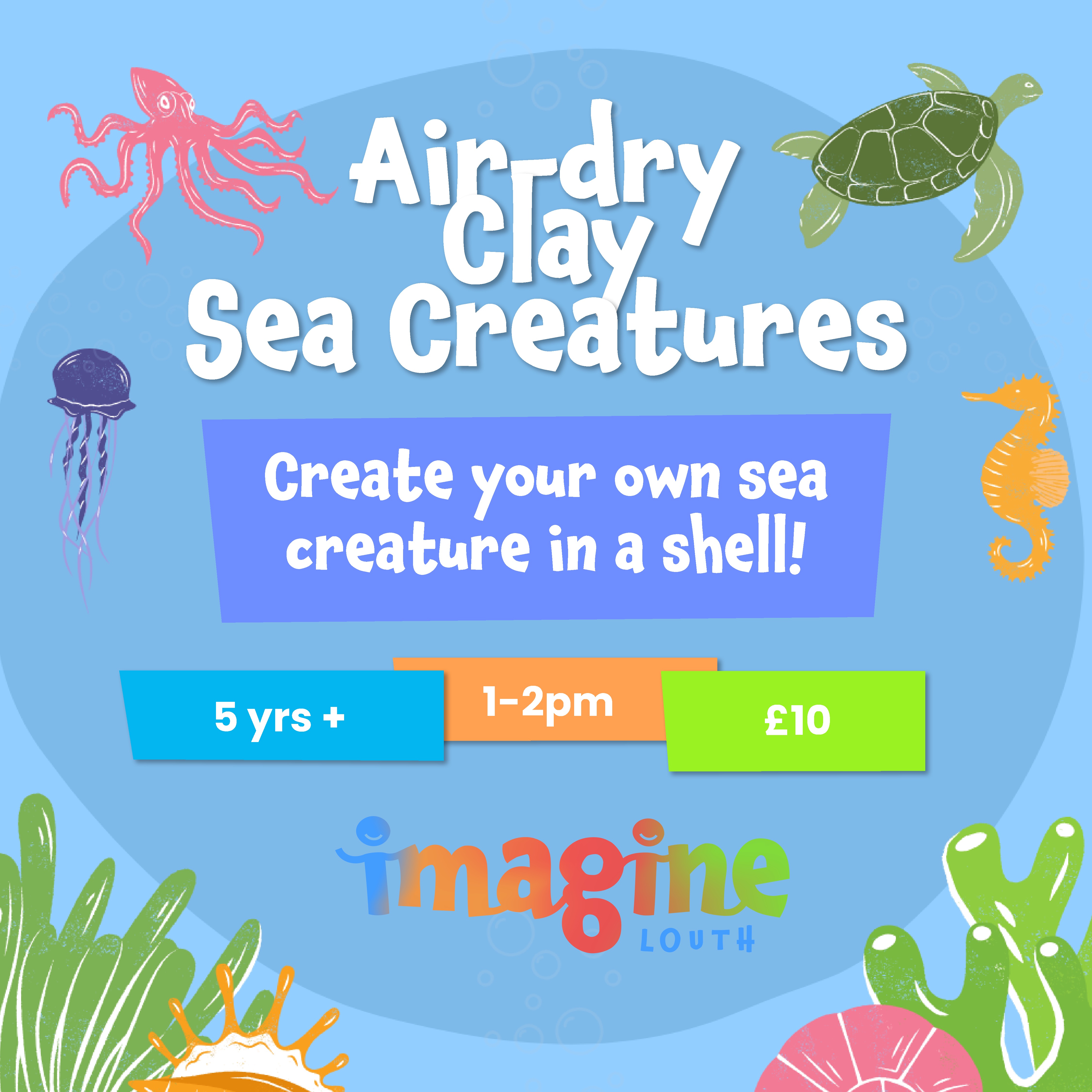 Air-dry Clay Sea Creatures