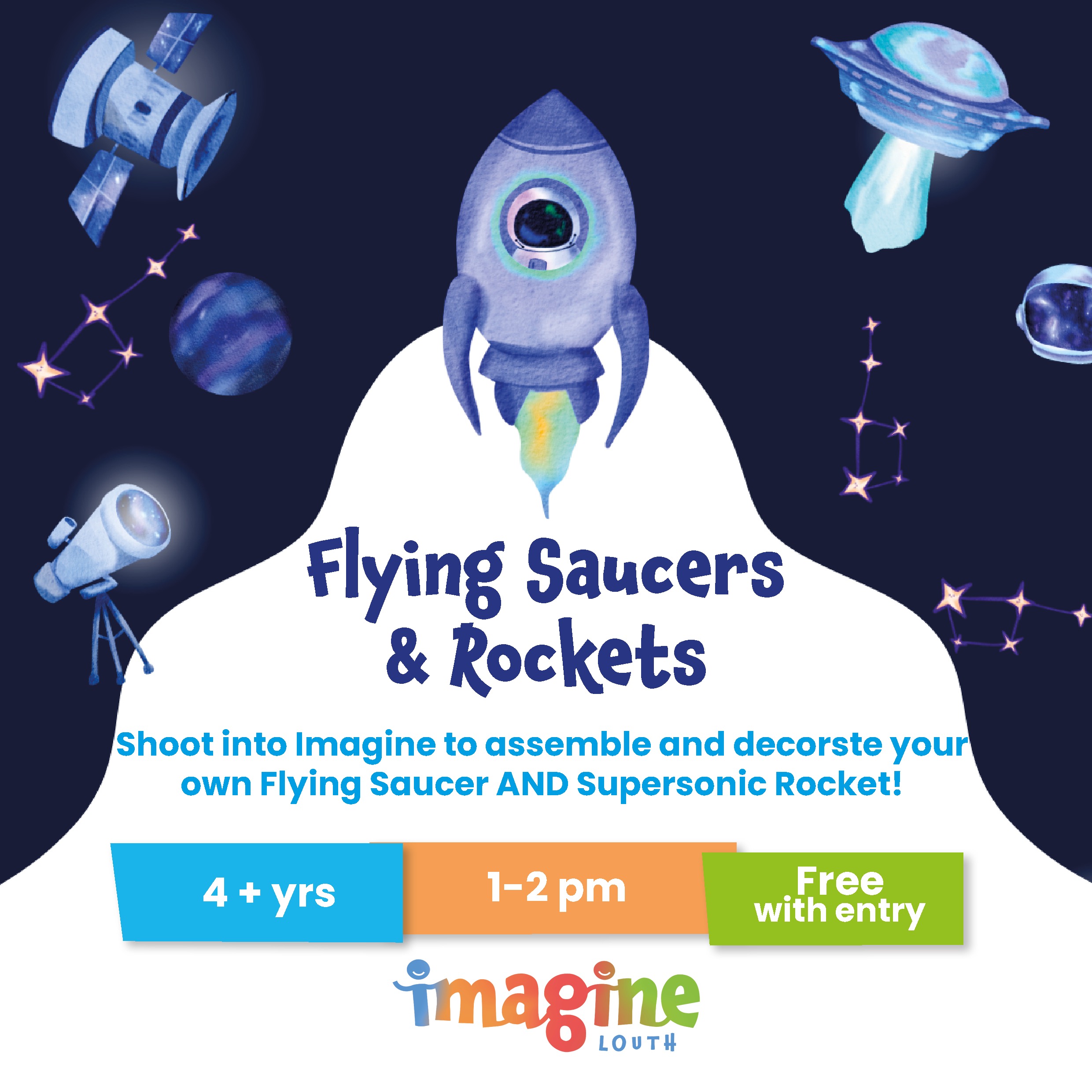 Flying Saucers and Rockets