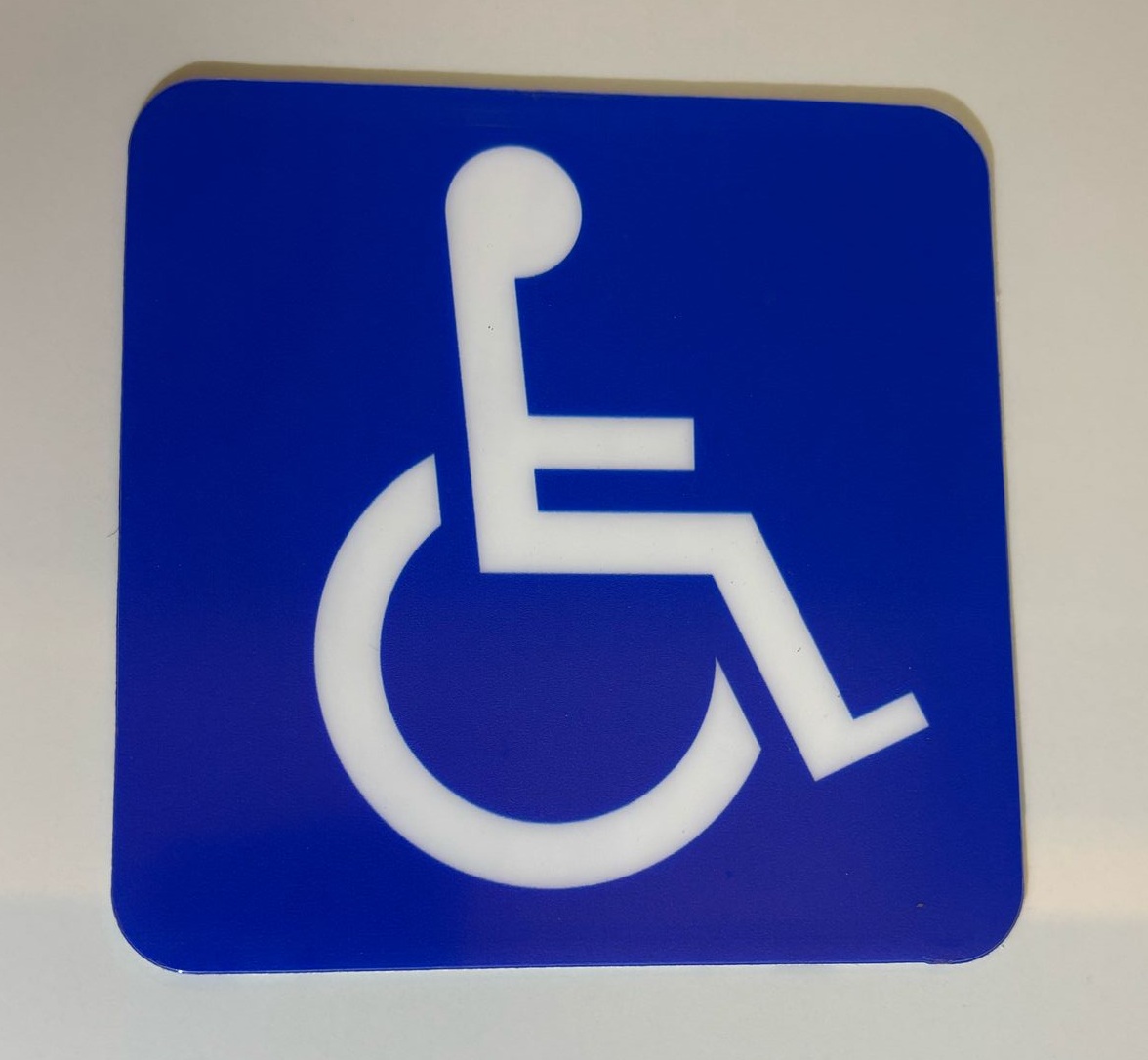 無障礙設施提示3M貼