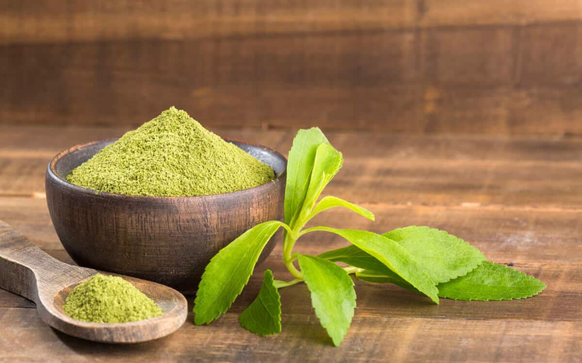 Stevia en polvo