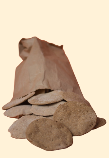 Galletas Marineras integral de masa madre- zorro de montaña-