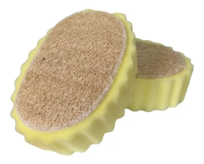 Esponja de baño con vegetal 