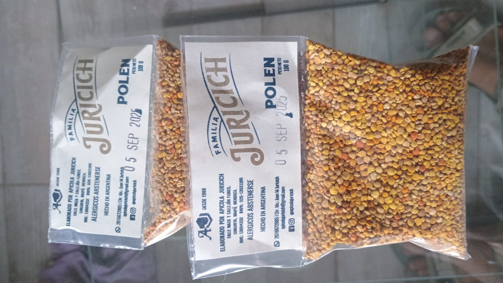 Polen de abeja x 100 gr - JURICICH-
