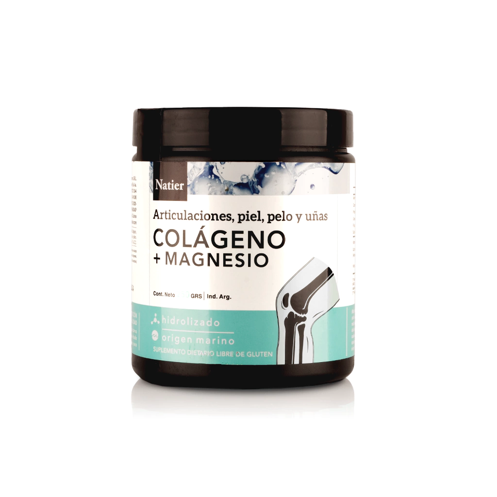 Colágeno + Magnesio y vita c x 250 gr- NATIER-