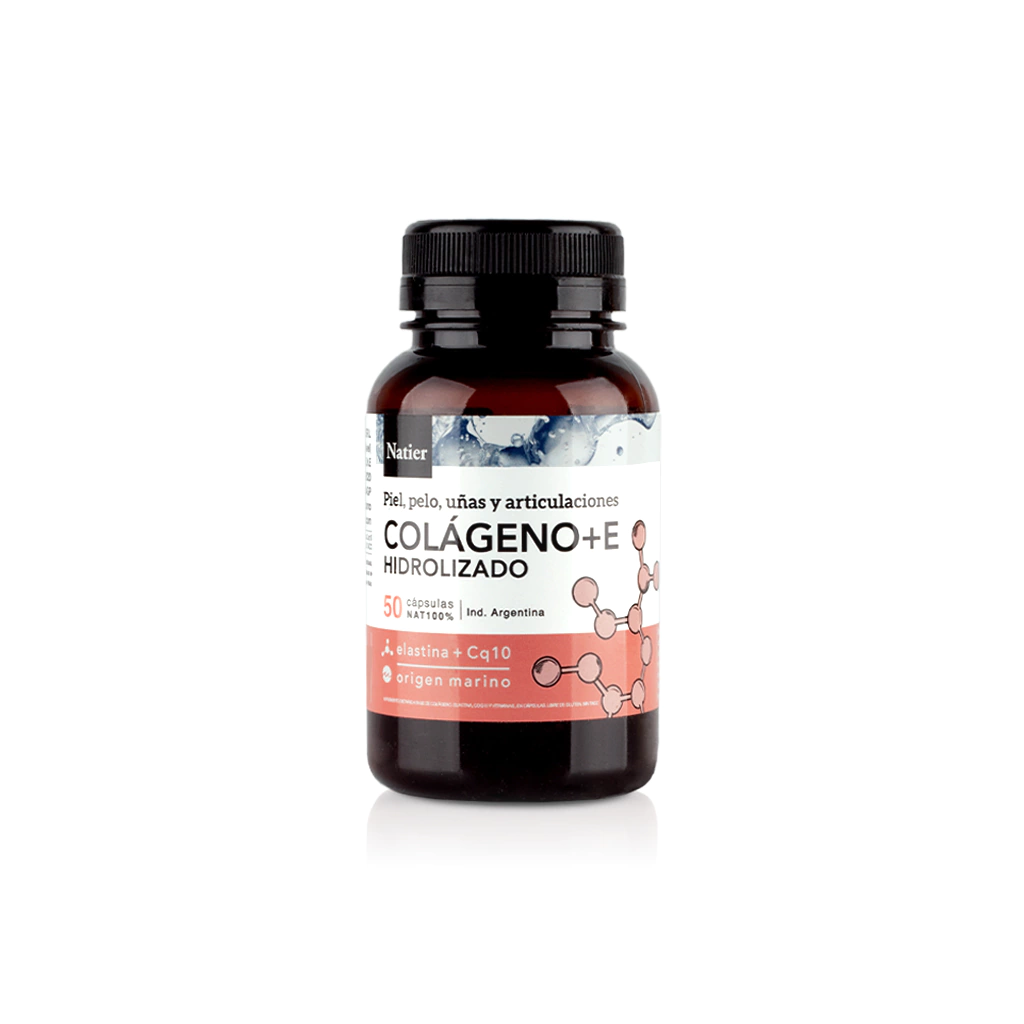Colágeno+ Vitamina E x50 cap. -NATIER-