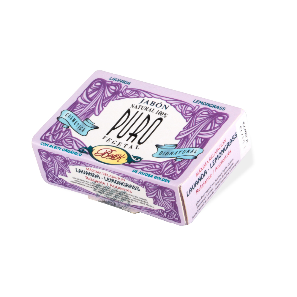 Jabón Natural 100% Vegetal x 85 gr - PURO-