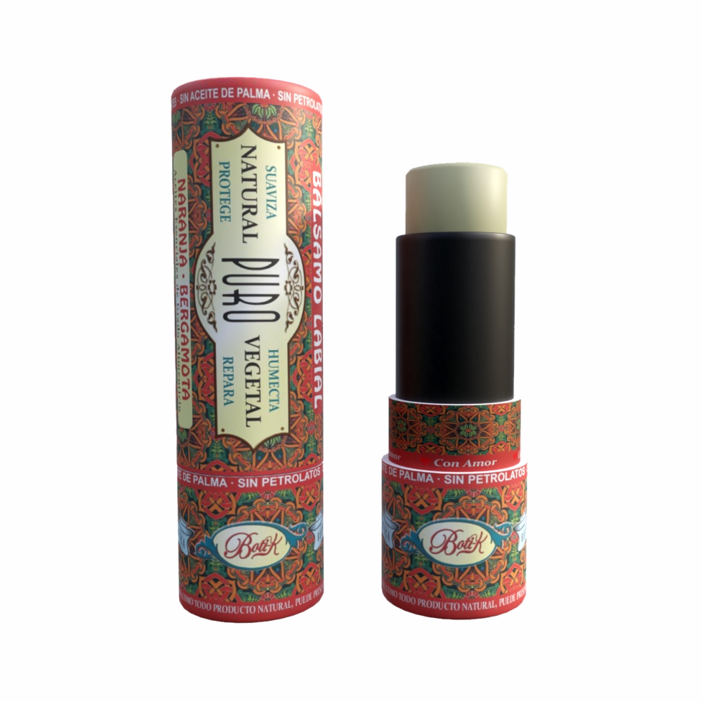 Balsamos labiales Naranja y bergamota -PURO-