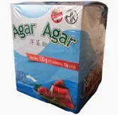 Agar Agar Gelatina vegetal- ARGENDIET- x10 gr