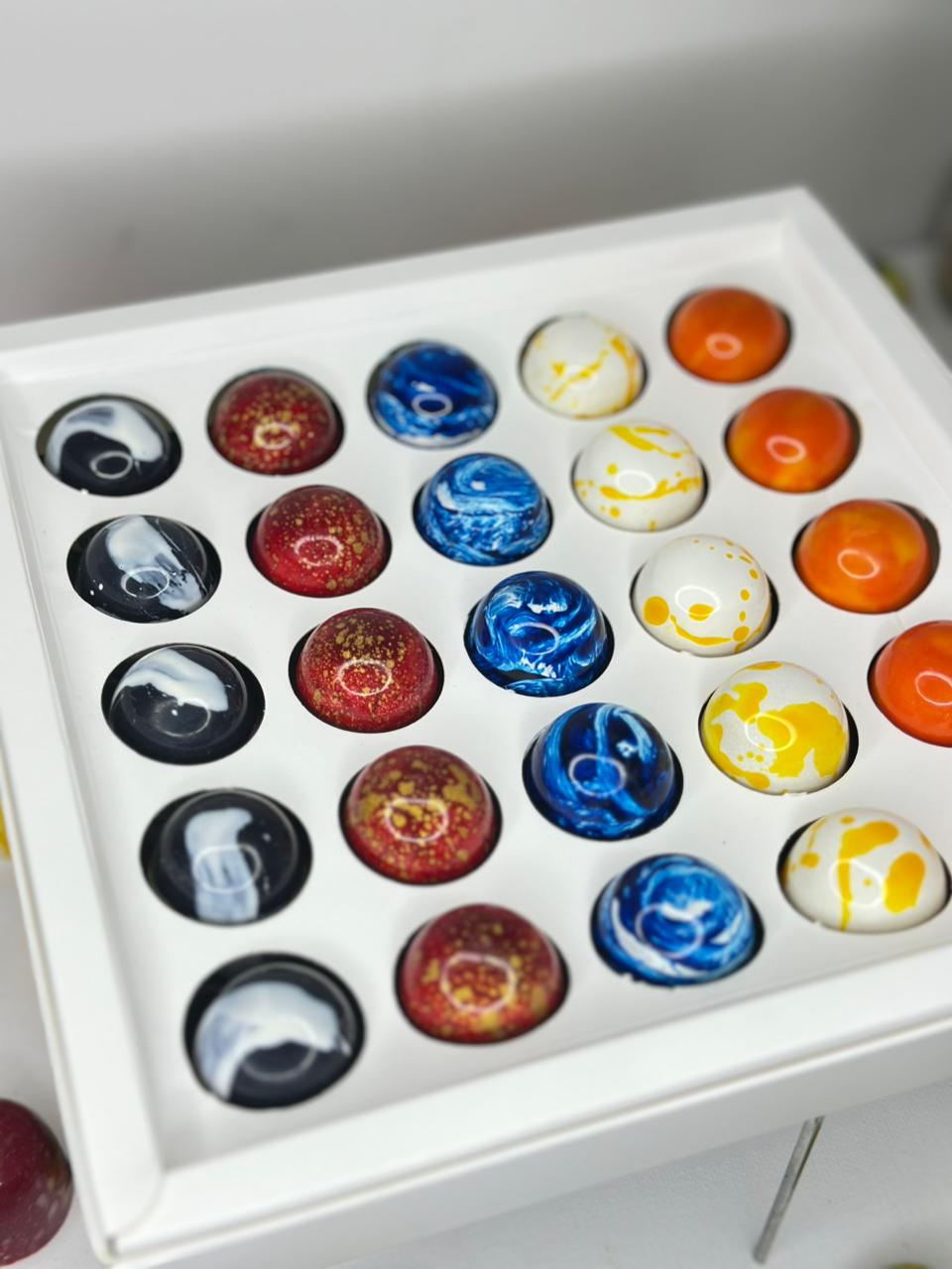 Coffret de chocolats artisanaux 25pc / 412g