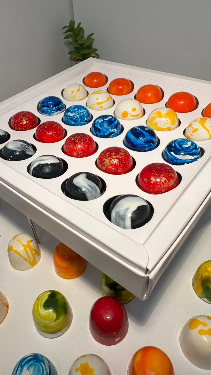 Coffret de chocolats artisanaux 25pc / 412g