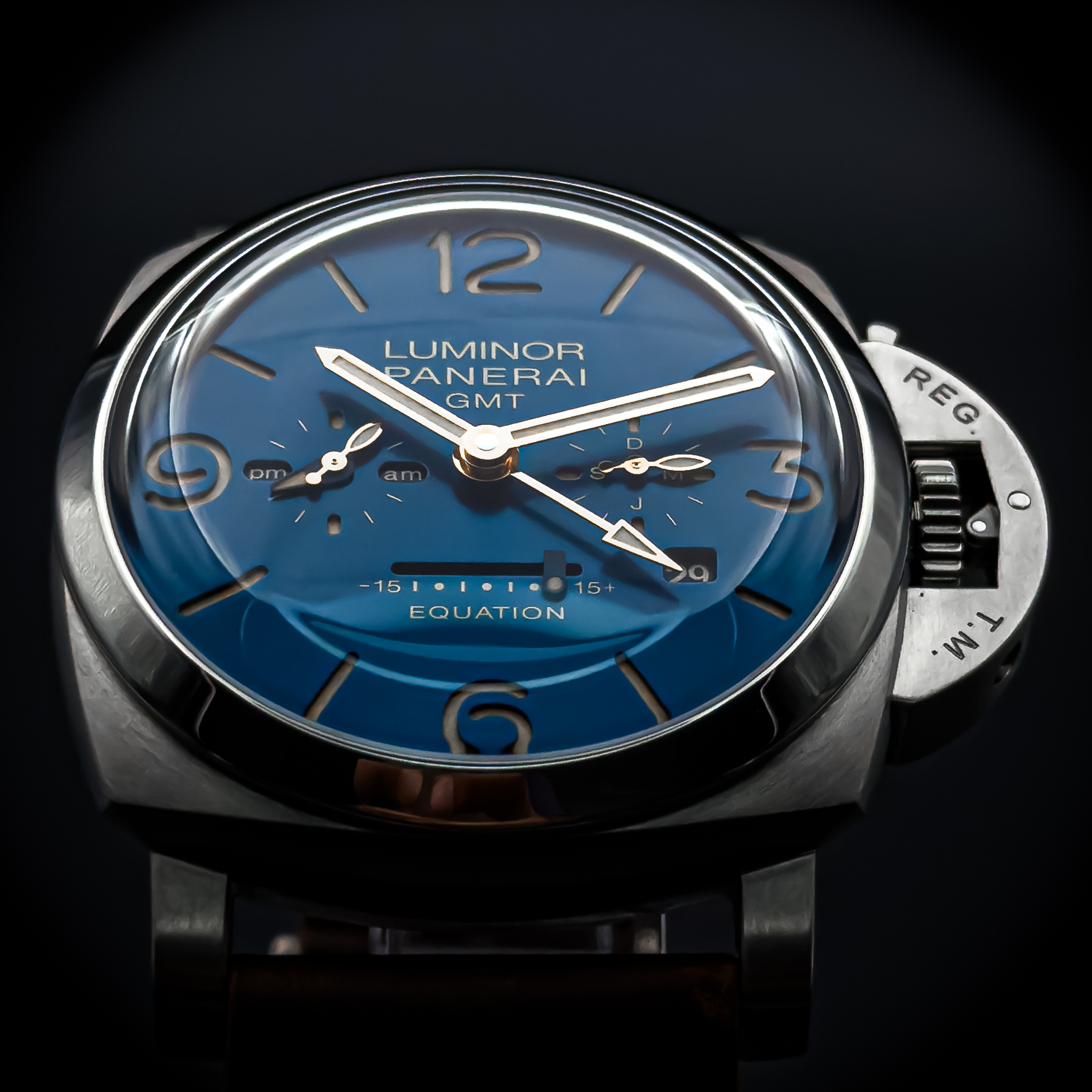 Panerai Luminor 1950 Equation of Time Blue