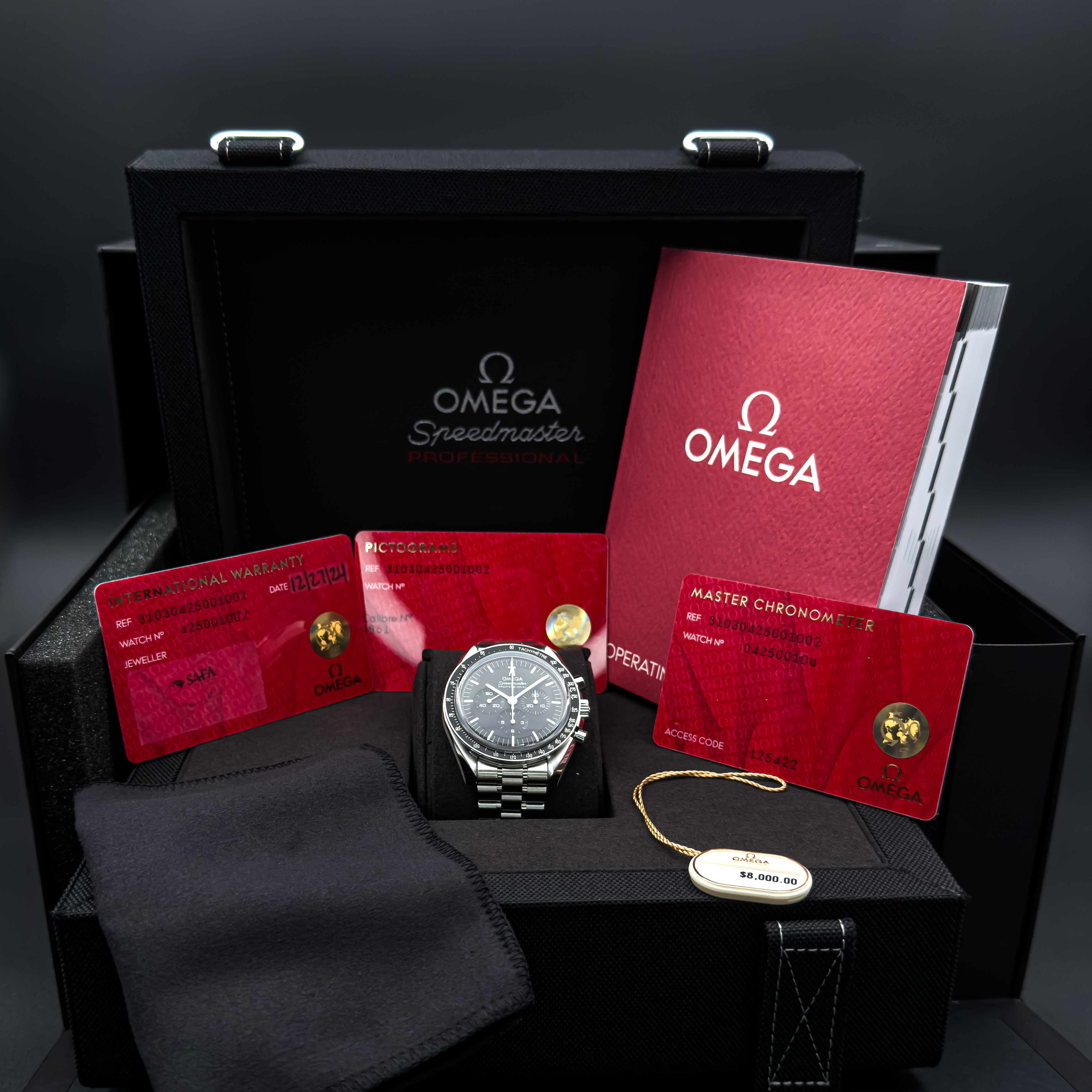 Omega Speedmaster Professional Moonwatch Sapphire Sandwich