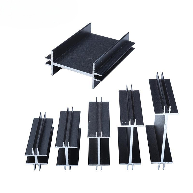 Aluminum profile sections