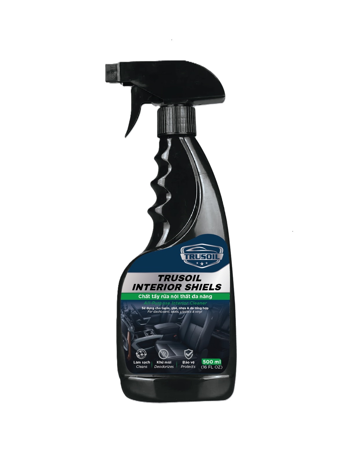 Vệ sinh Nội thất đa năng Trusoil Interior Shield APC - Chai xịt 500 ml