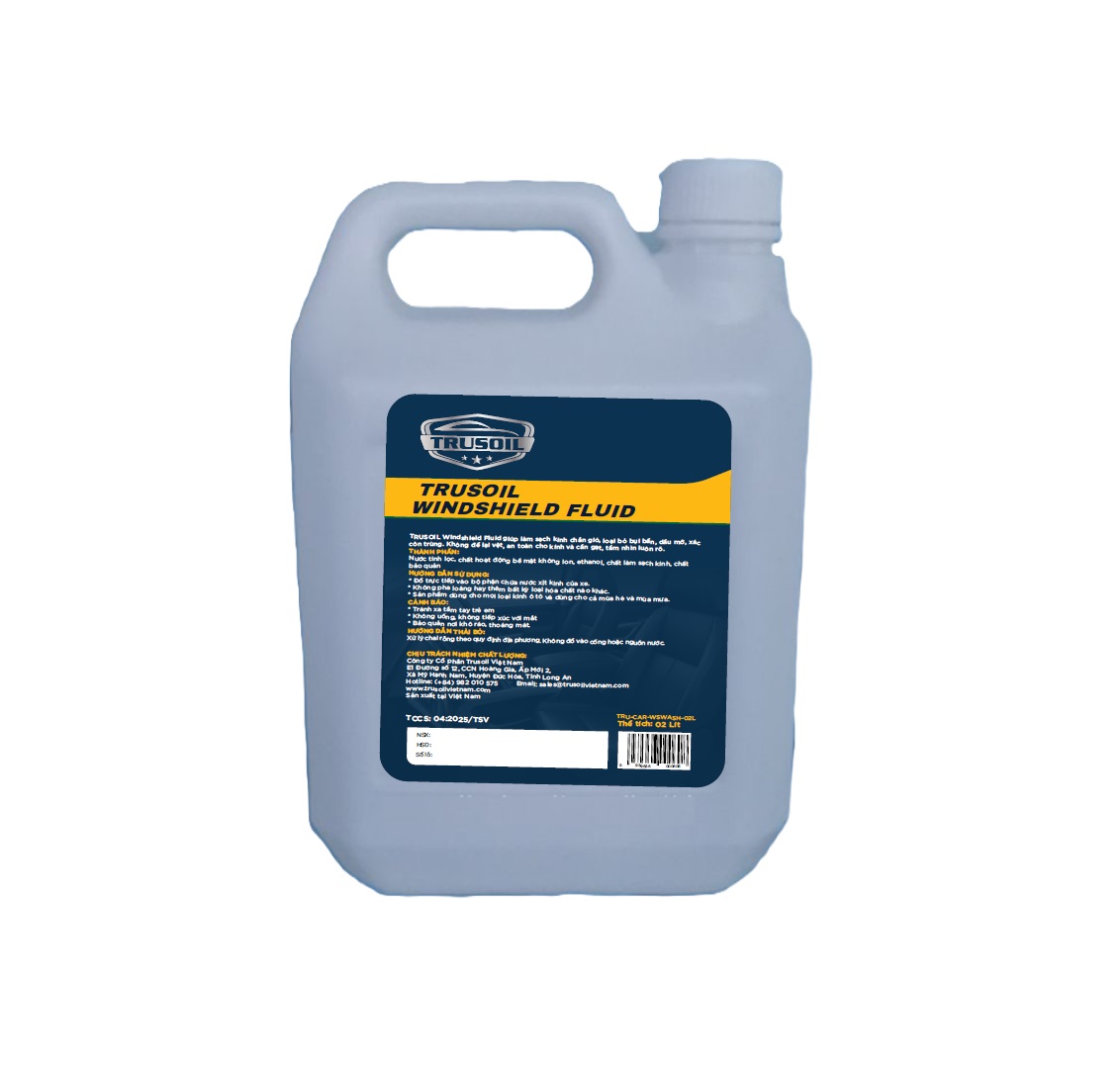Nước rửa kính ô tô TRUSOIL WINDSHIELD FLUID