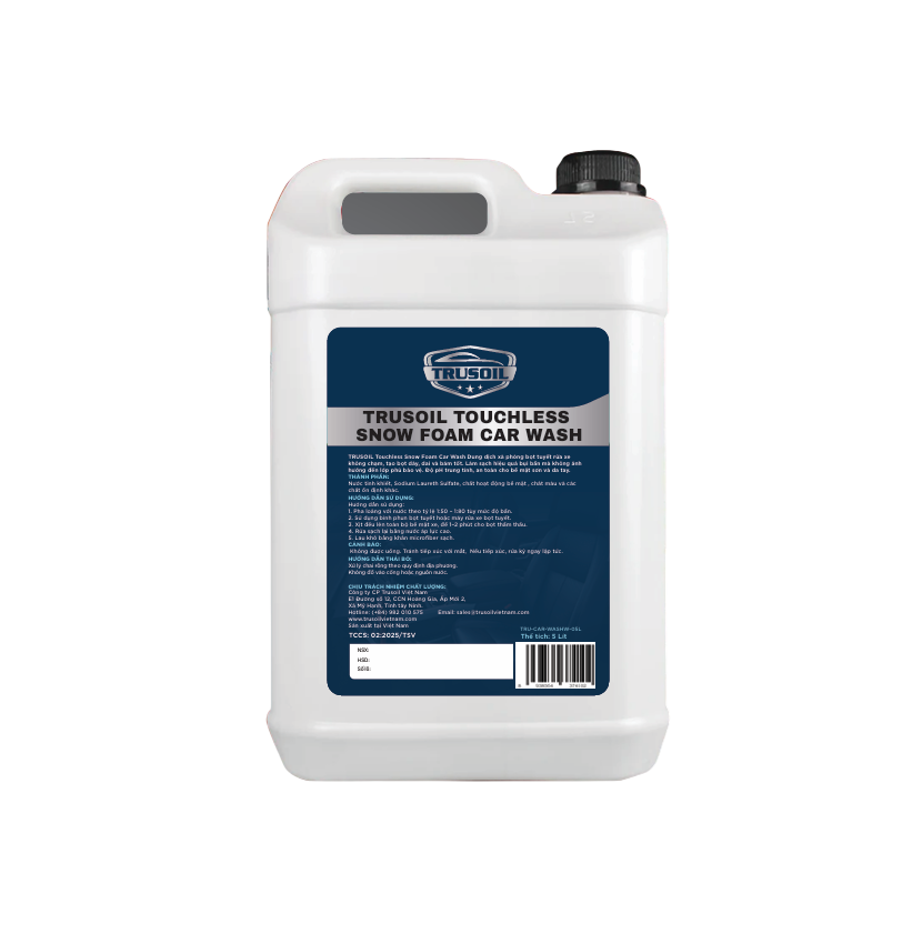 Dung dịch rửa xe  bọt tuyết không chạm TRUSOIL TOUCHLESS SNOW FOAM CAR WASH